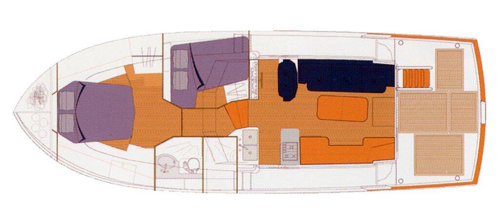 Motoryacht Swift Trawler 42 Skitnica