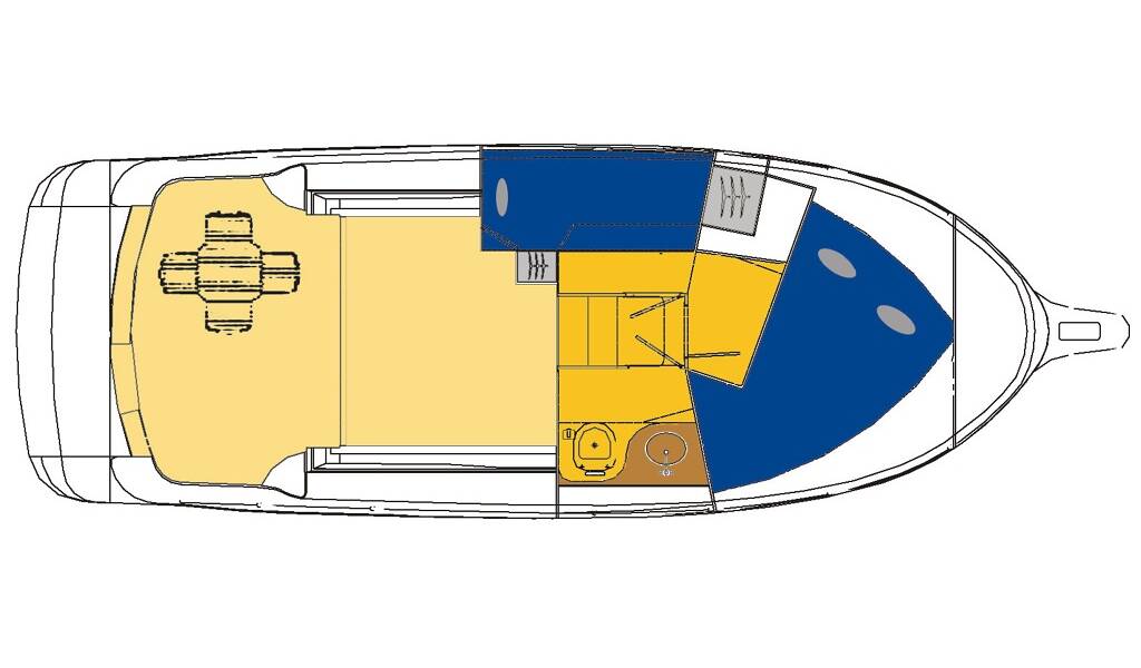 Motorboot Vektor 950 Rava