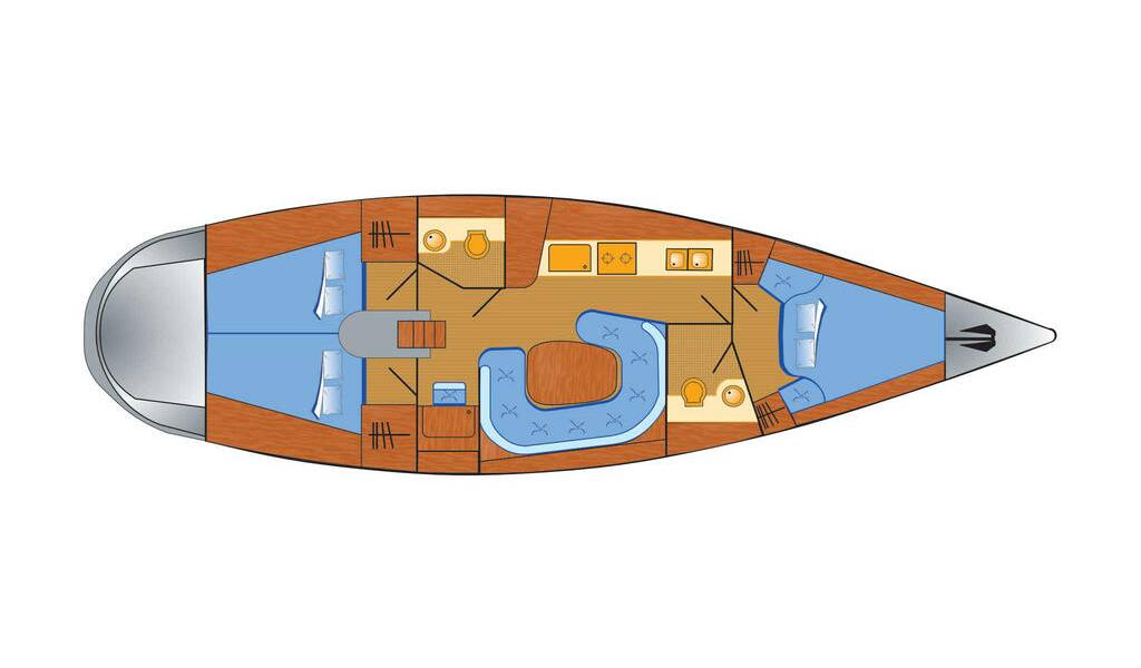 Segelyacht Vilm 41 cruiser Karoline