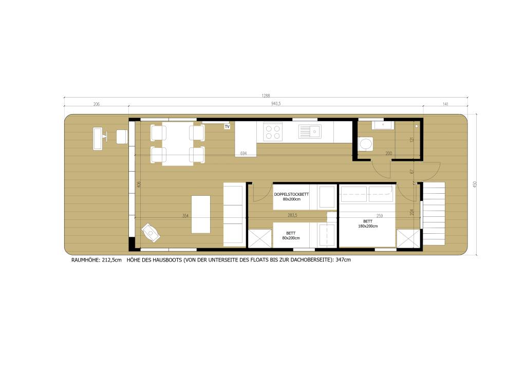 House boat Woma D13* Enjoy