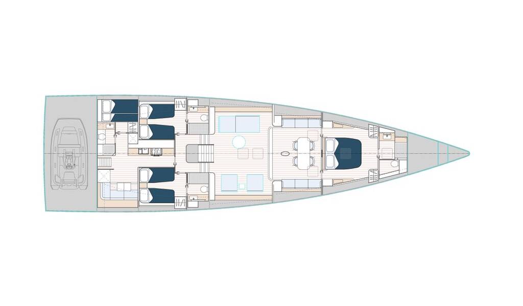 Luxus-Segelyacht Y8 Calabash